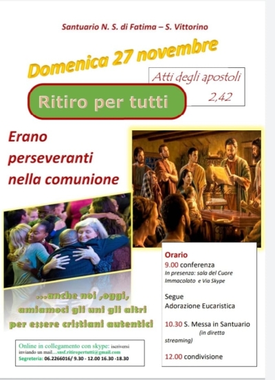 Ritiro per tutti - Erano perseveranti nella comunione