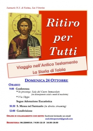 Ritiro per tutti . Viaggio nell' Antico Testamento - La storia di Tobia