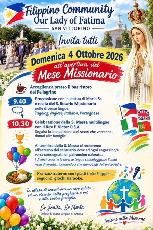 Apertura del mese missionario