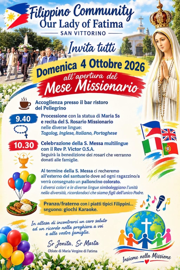 Apertura del mese missionario