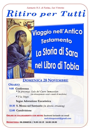 Ritiro per tutti - Viaggio nell'Antico Testamento - La storia di Sara nel Libro di Tobia
