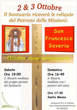 In compagnia dei nostri fratelli santi - San Francesco Saverio