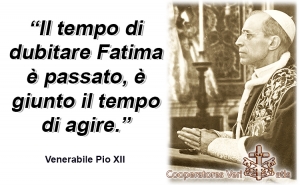 I PAPI E FATIMA - PIO XII