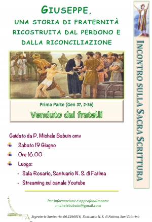 Incontro sulla Sacra Scrittura - Giuseppe venduto dai fratelli